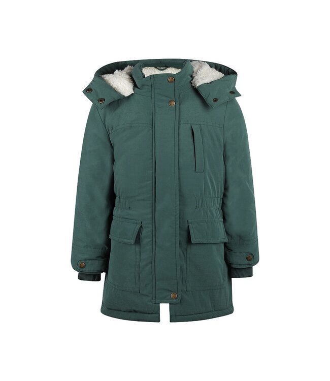 Koko Noko Parka jas donkergroen girls water repellent