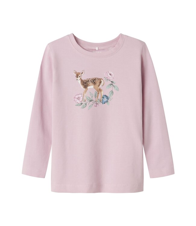 name it Longsleeve roze Hert