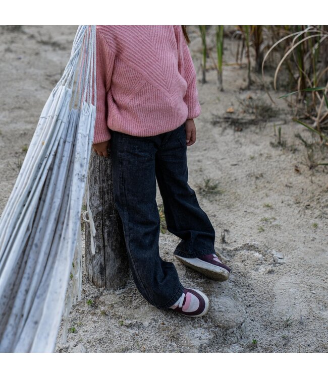 Koko Noko Jeans grijs wide leg girls