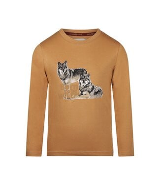 Koko Noko Longsleeve camel wolf born to be wild