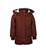 Koko Noko Donsjas parka Bordeaux bruin