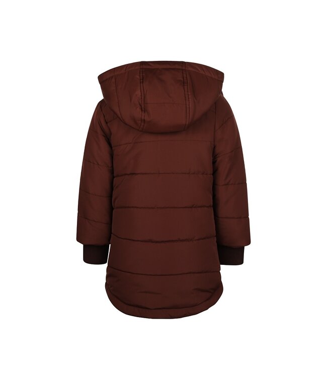 Koko Noko Donsjas parka Bordeaux bruin