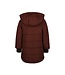 Koko Noko Donsjas parka Bordeaux bruin