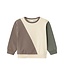 name it Sweatshirt Reg Bruin groen