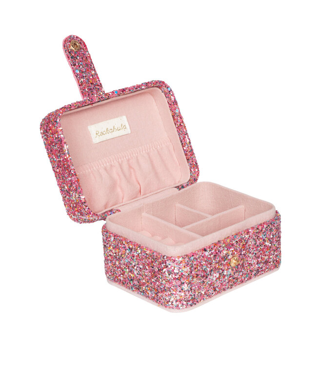 rockahula Juwelendoos Roze Confetti glitter