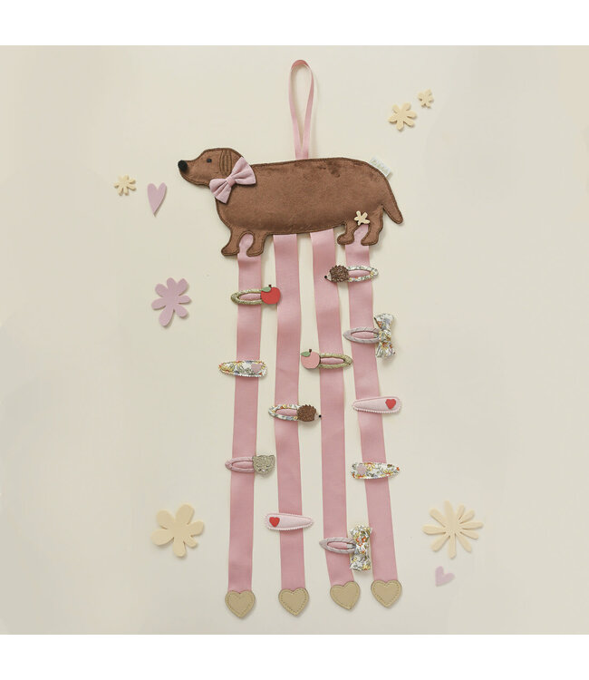 rockahula Haar spelden hanger Saugage dog