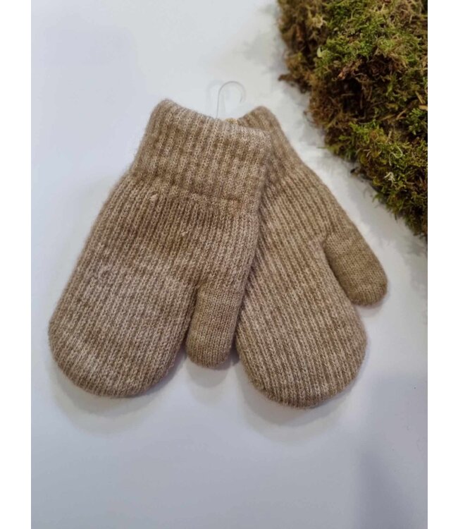 Access accessoires Wanten met koord  beige