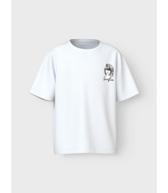 name it T-Shirt wit Swiftie