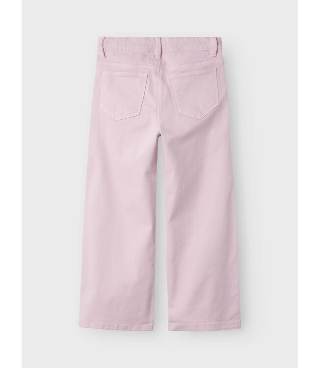 name it Jeans Rose wide leg pink