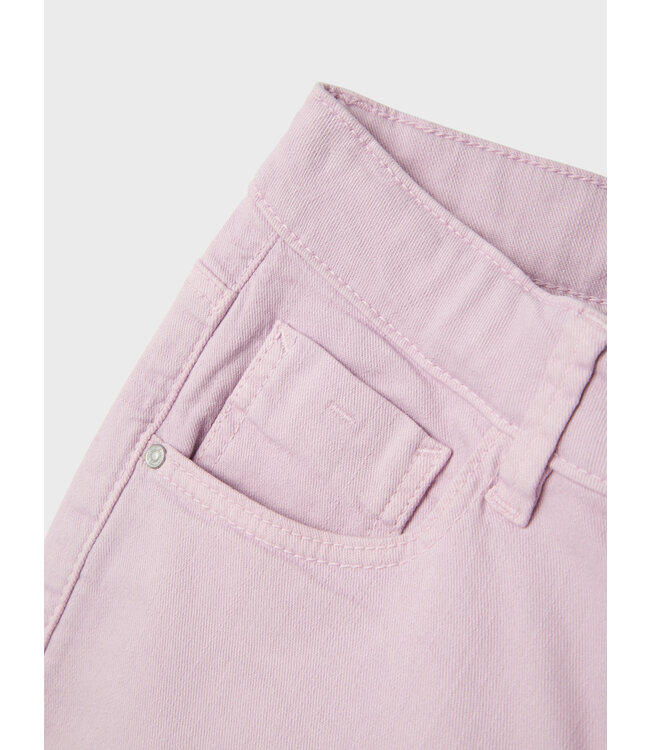 name it Jeans Rose wide leg pink