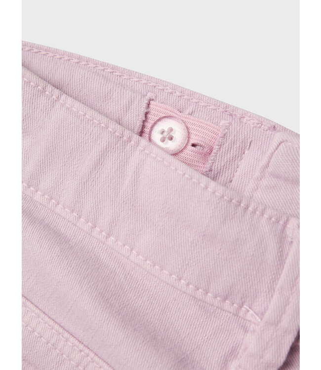 name it Jeans Rose wide leg pink