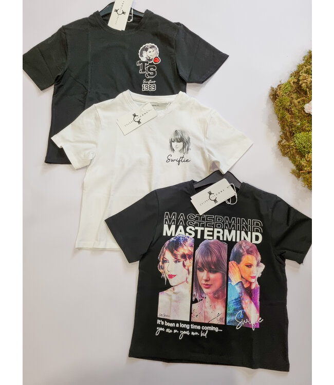 name it T-Shirt Taylor Swift Black