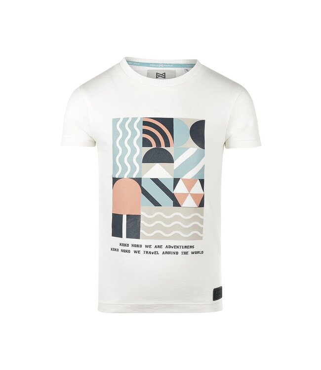 Koko Noko T-Shirt Ecru Koko Noko Adventures