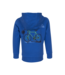 Someone Sweater kobalt blauw Cross palmboom met rits