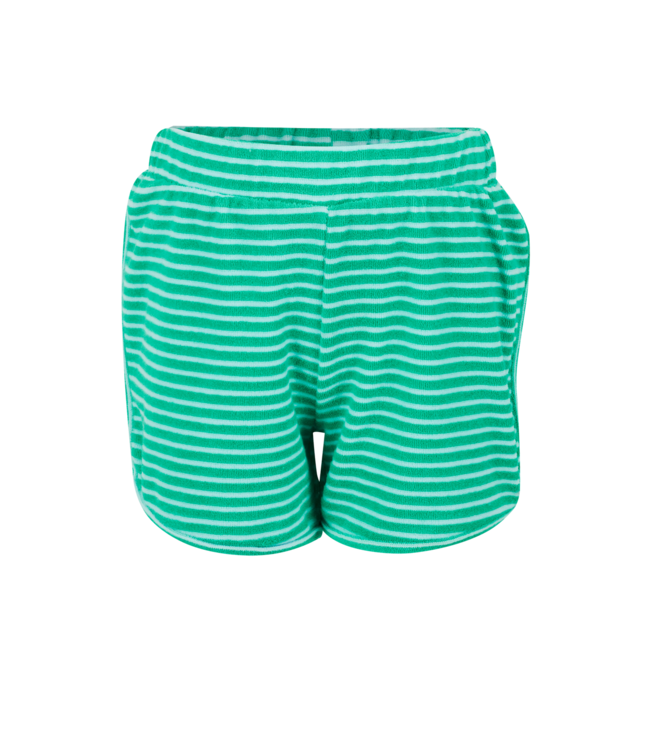 Mini Rebels Short Mandy gestreept groen