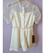 Linea Raffaelli Jumpsuit Lucie kant en pofmouw maat 128