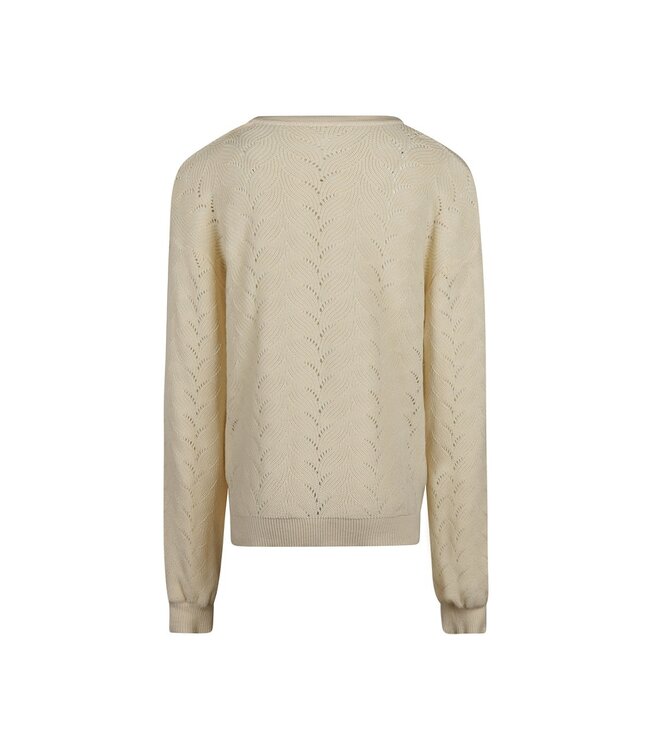 No Way Monday Cardigan ecru NWM