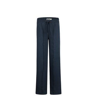 No Way Monday Wide leg broek donkerblauw