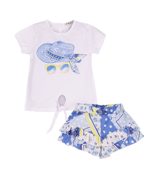EMC Set Blauw-Geel Lea