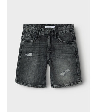 name it Jeans Donkergrijs bermuda boys