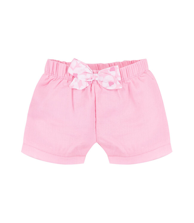 EMC Short roze met wit roze strik