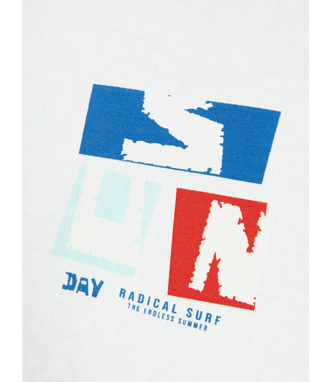 name it T-Shirt wit Sun Day