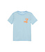 s.Oliver T-Shirt bleach blauw Roll down