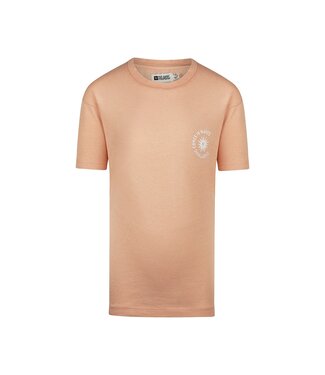 No Way Monday T-Shirt soft orange waves