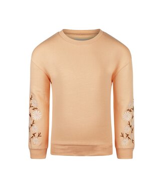 Koko Noko Sweater peach borderie