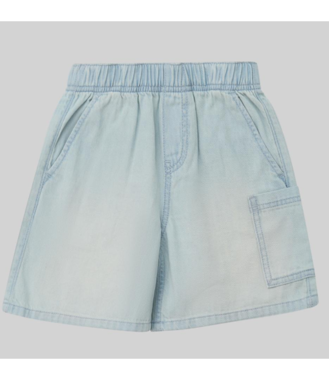 s.Oliver Loose fit jeans bermuda bleach