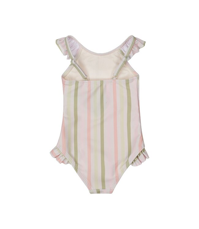Dirkje Badpak pastel stripes