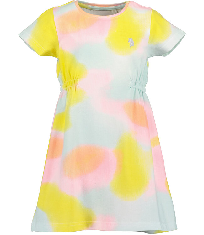 Blue Seven Jurk Multicolor graphit