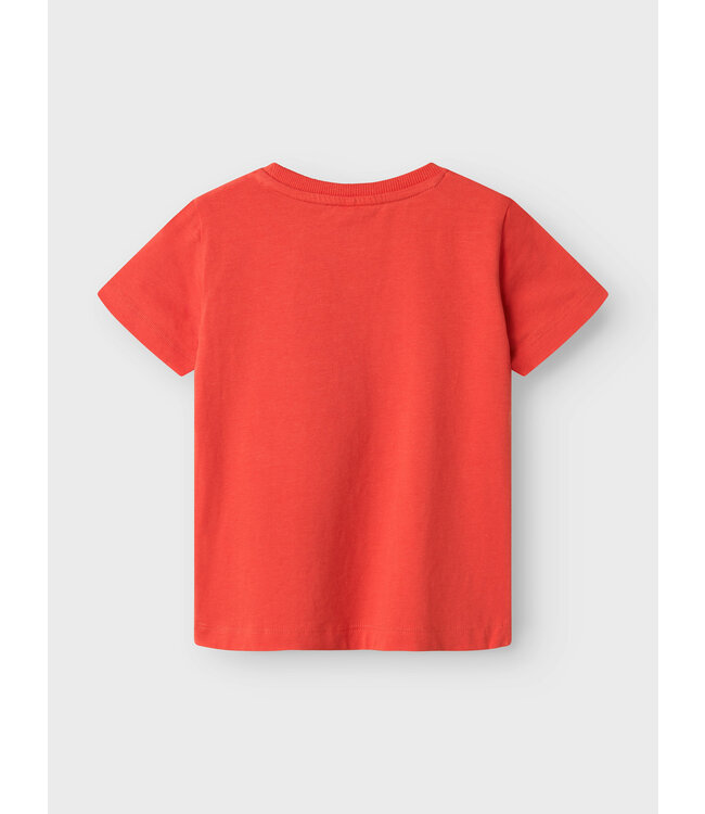 name it T-Shirt Surfer rood dog