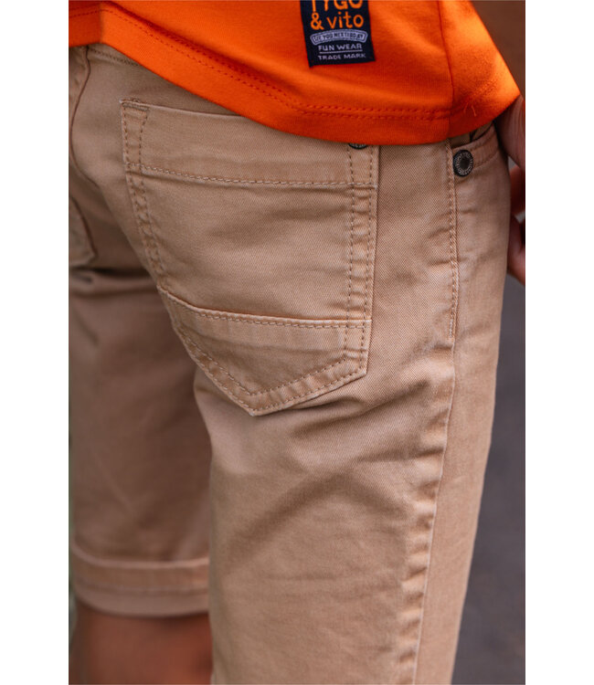 Tygo & Vito Bermuda zandkleur