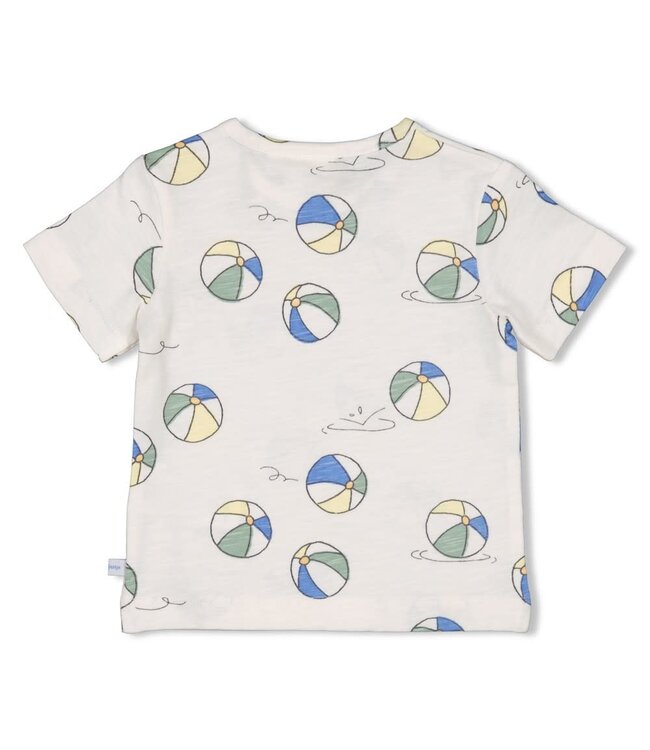 Feetje T-Shirt ecru Pool time