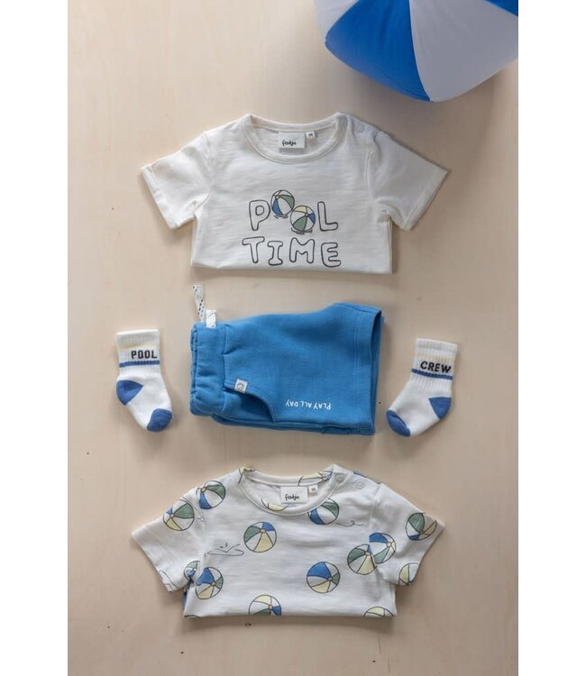 Feetje T-Shirt ecru Pool time