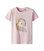 name it T-Shirt roze unicorn