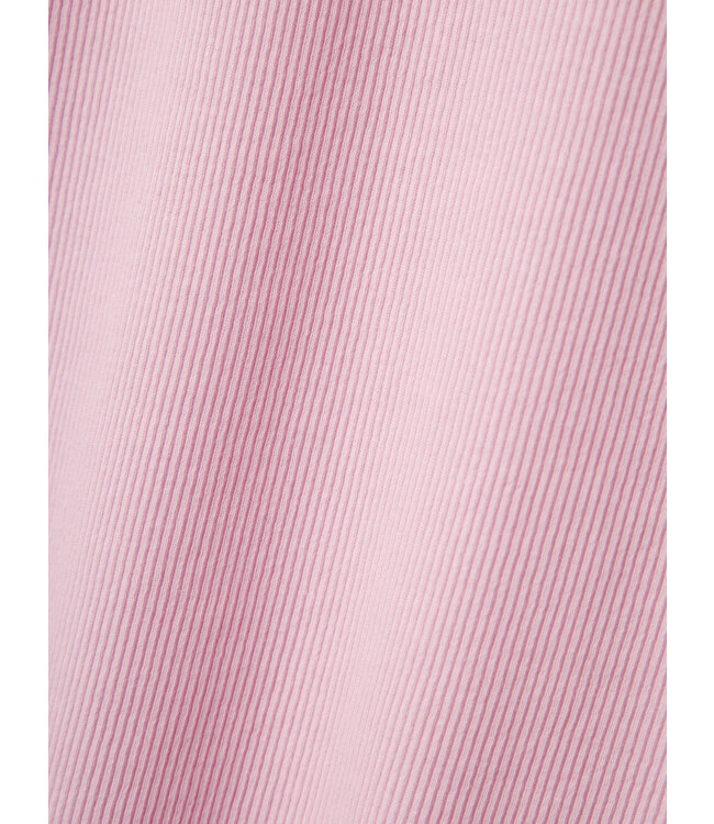 name it Jurk rib midi lichtroze
