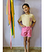 name it Short jeans roze
