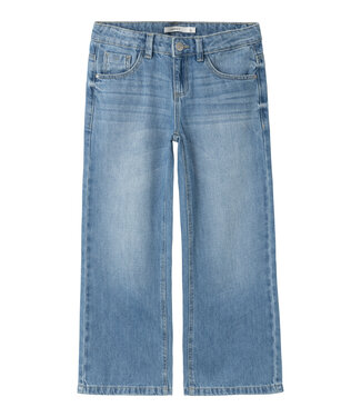 name it Jeans Rose Medium blue wide leg