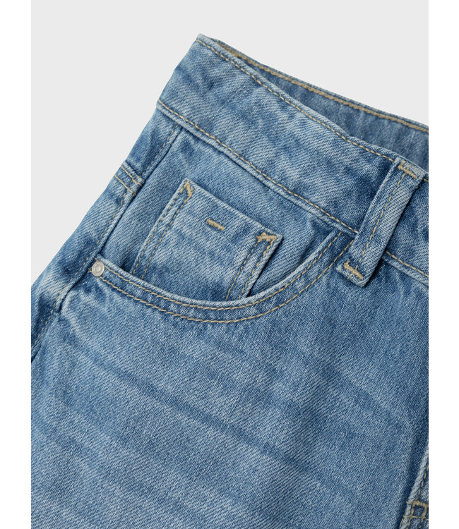 name it Jeans Rose Medium blue wide leg