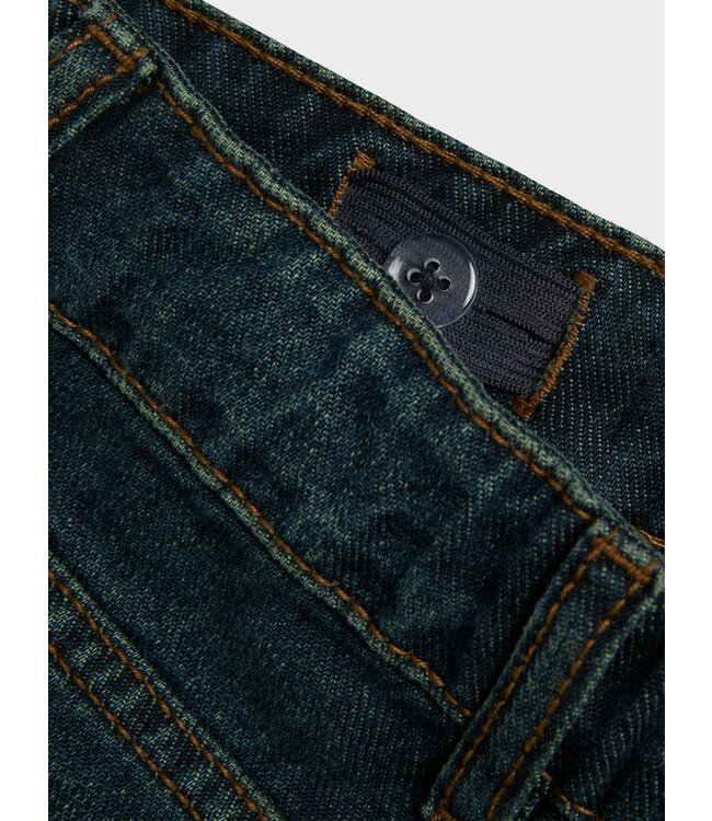 name it Jeans vintage blue denim Straight fit
