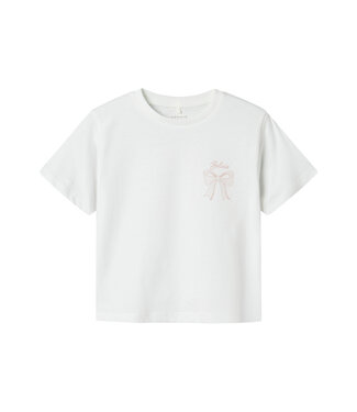 name it T-Shirt wit strik