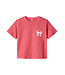 name it T-Shirt rood roze strik