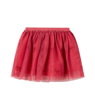name it Rok Tulle strik rood roze