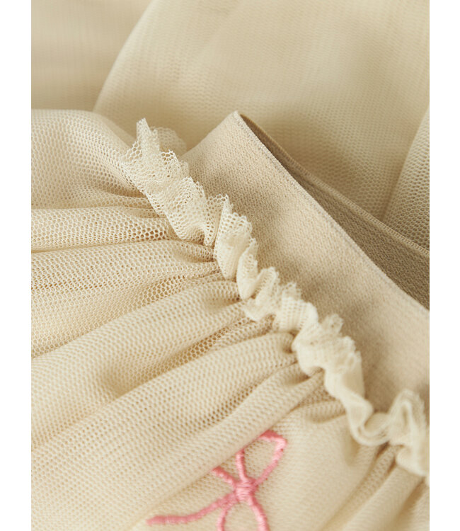 name it Rok Tulle beige strik