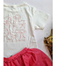 name it T-Shirt wit strik