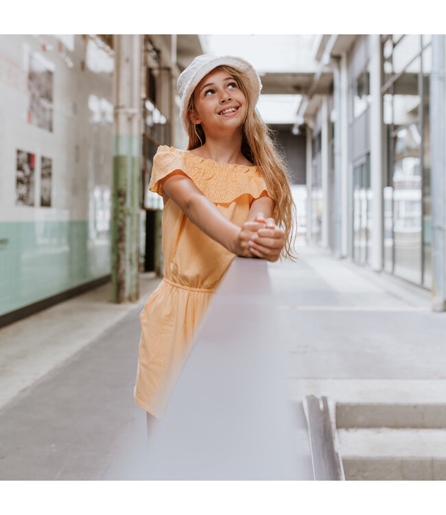 No Way Monday Jumpsuit Peach