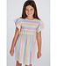 Jurk multi color gestreept Charlie