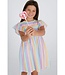 Jurk multi color gestreept Charlie